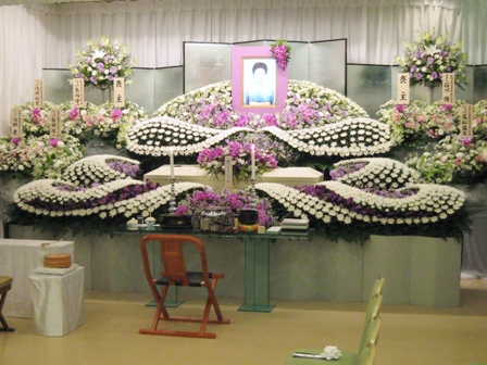 生花祭壇